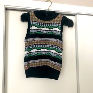 Sandro sleeveless sweater
